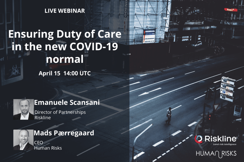 Duty of Care in the New COVID-19 Normal