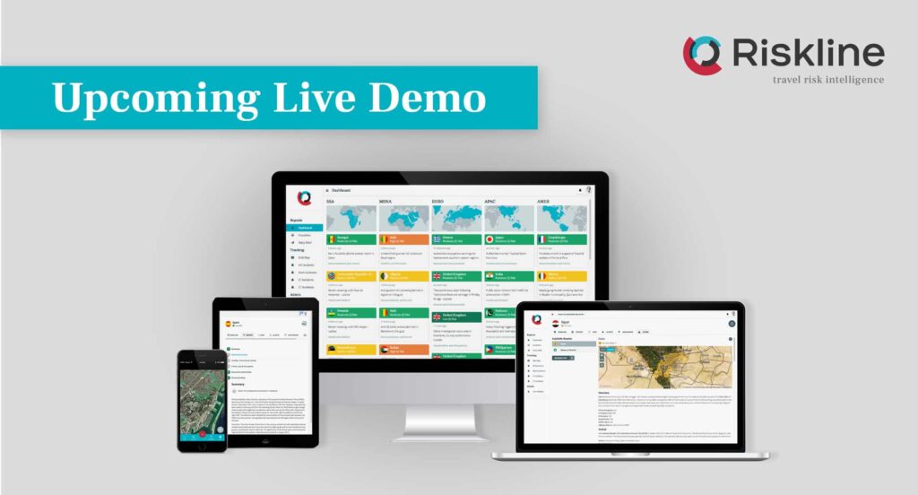 Webinar: Tour Of The Riskline Travel Risk Intelligence Portal