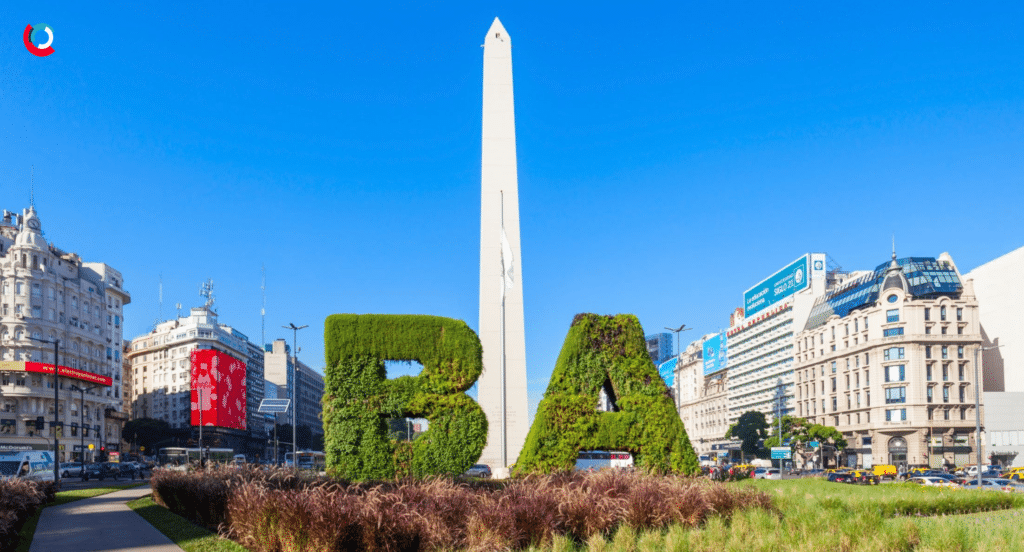 Main square Buenos Aires