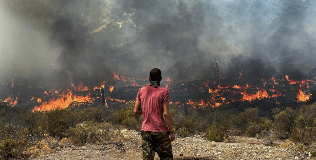 Wildfires Rhodes