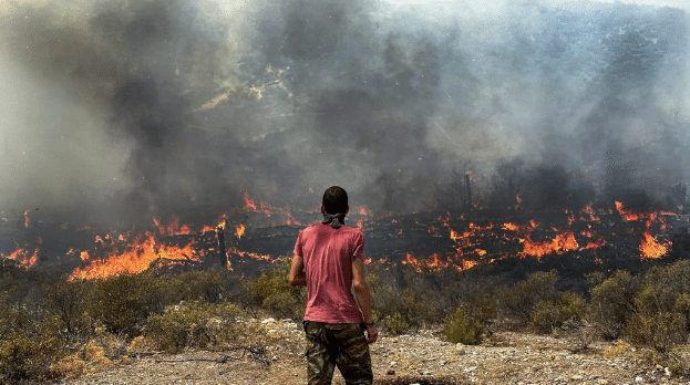 Wildfires Rhodes