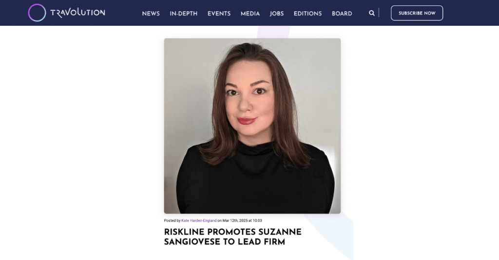 Riskline promotes Suzanne Sangiovese to lead firm