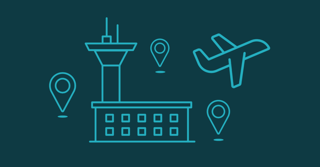 How Riskline maps travel risks using pins and codes.