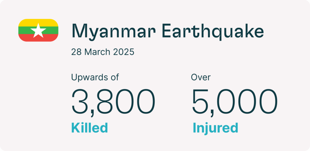 Myanmar earthquake
