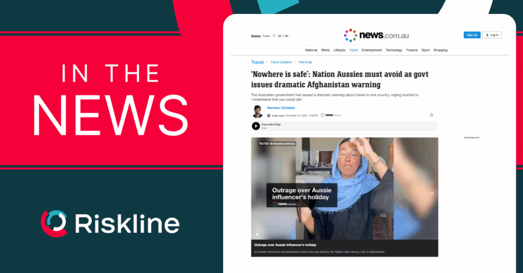 Australian travel warning Afghanistan