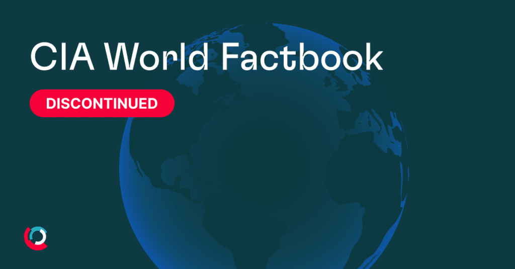 CIA World Factbook discontinued