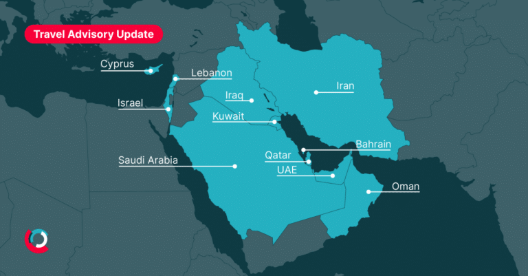 Middle East aviation disruptions