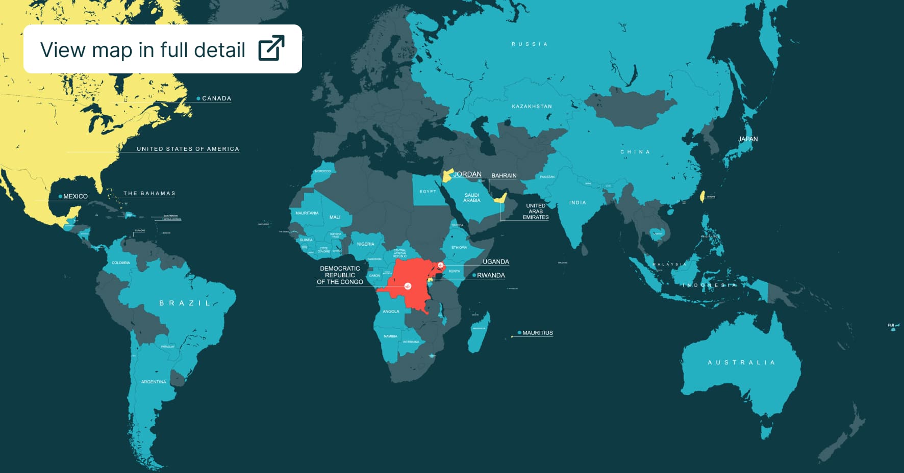 ebola outbreak risk map