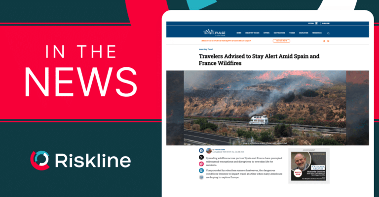 Spain and France wildfires travel